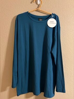 Little Sleepies Men's Long Sleeve in Brushed Twilight Teal